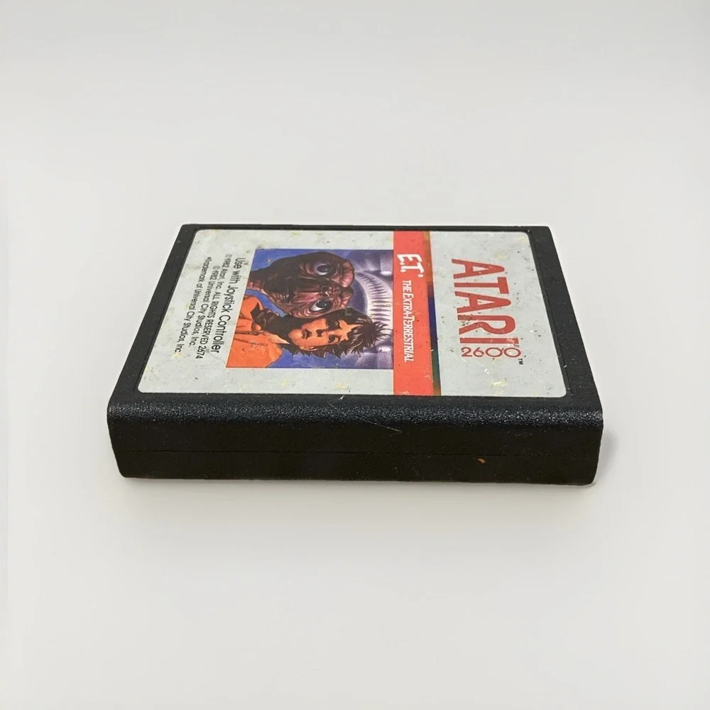 E.T. The Extra-Terrestrial (Atari 2600, 1982) Cart‎ Only